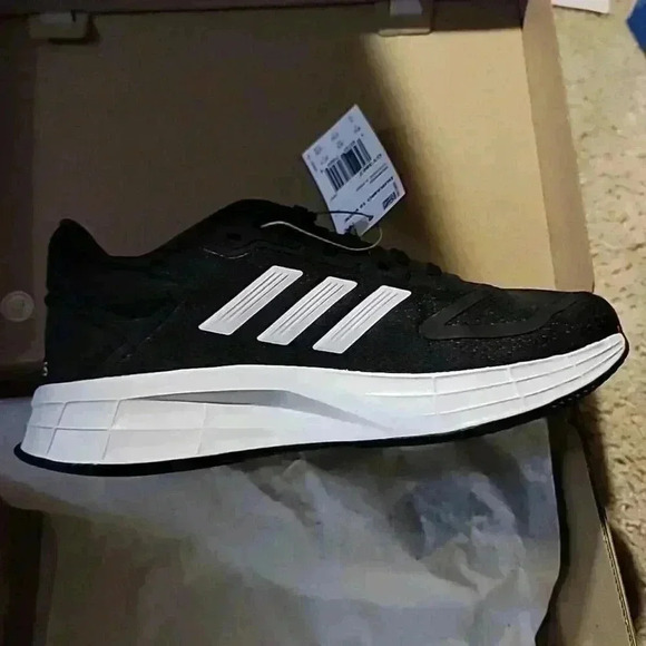 Adidas Duramo 10 Wide Running Shoes Women Size‎ 6 GY3867 New In Box Training - Picture 1 of 6